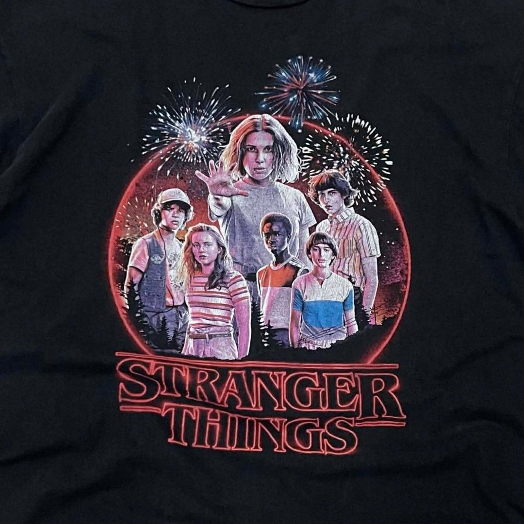 Stranger thing t shirt (Category: Activewear) located in Manila. Submitted by lycheee13 (Listing ID 1470567216, Image 2). Description: cabite location.