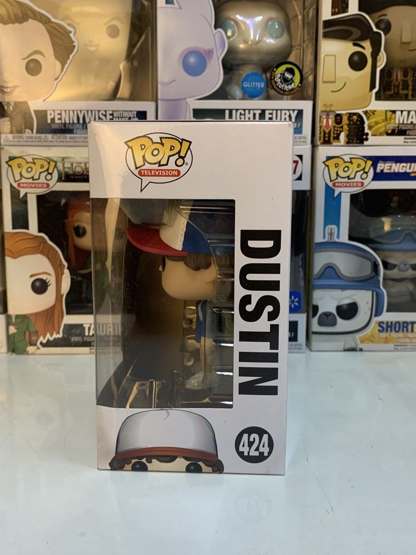 Stranger Things – Dustin #424 Funko Pop (Category: Figurines & Statues) located in Binmaley. Submitted by thepopcabin (Listing ID 1470724727, Image 2). Description: Stranger Things – Dustin #424 Funko Pop 🪄 Box condition: 8/10–9.5/10 🪄 Minor factory imperfections may be present and are beyond seller’s control. 💳 MOP: GCash / RCBC / MariBank 📌 Payment first for item. 🚚 MOD: • LBC Cash on Pickup / Cash on Delivery • J&T — payment first • Buyer