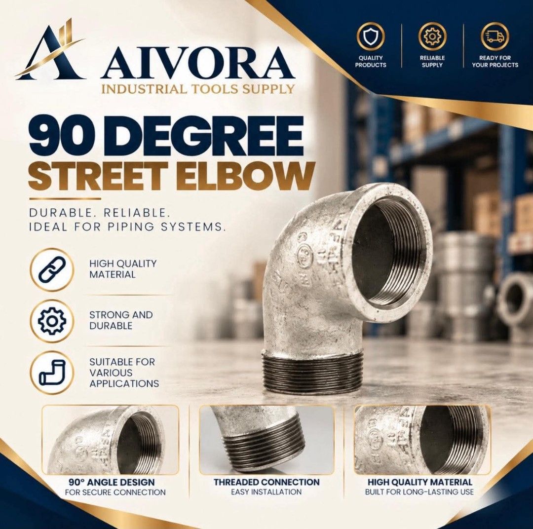 Street Elbow (Category: Construction Tools & Equipment) located in Manila. Submitted by aivora_28 (Listing ID 1470690260, Image 1). Description: Available in different sizes and specifications . 🏷️ Prices vary depending on the size and specifications you need 📍Sampaloc, Manila 📩Send us a message for inquiries and quotations!.
