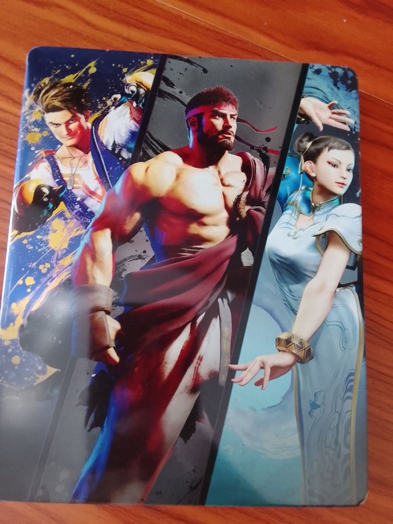 Street fighter 6 Steel Case (Category: PlayStation) located in Cabuyao City. Submitted by coinhunter8 (Listing ID 1470574697, Image 1). Description: Street fighter 6 Steel Case PS4 and Ps5 compatible.