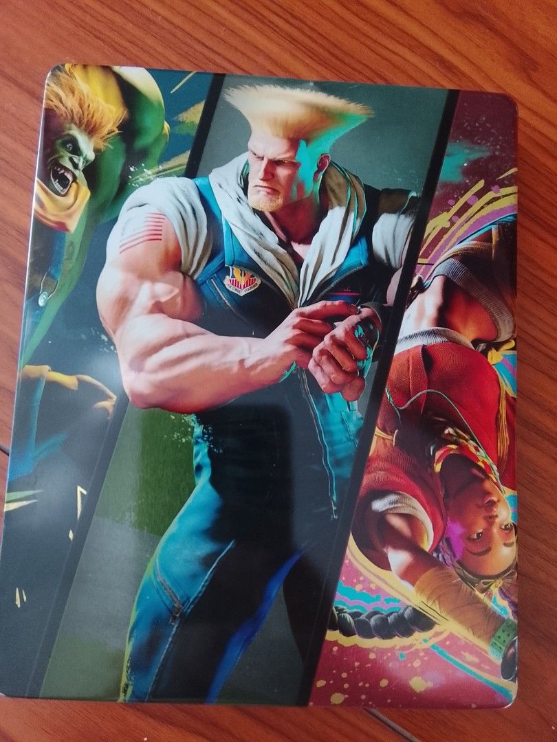 Street fighter 6 Steel Case (Category: PlayStation) located in Cabuyao City. Submitted by coinhunter8 (Listing ID 1470574697, Image 2). Description: Street fighter 6 Steel Case PS4 and Ps5 compatible.