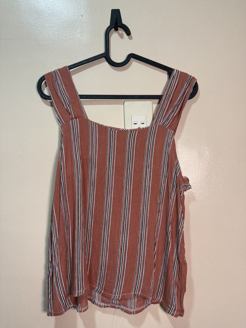 striped top (Category: Sleeveless) located in Quezon City. Submitted by fashionifywardrobe8899 (Listing ID 1470730724, Image 2). Description: .