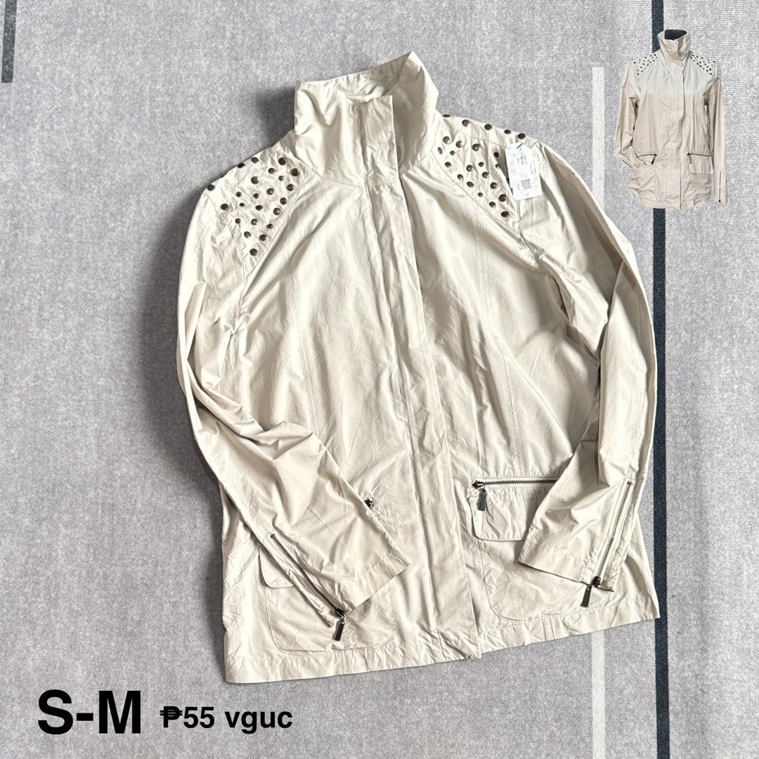 studded lightweight utility jacket (Category: Coats, Jackets and Outerwear) located in Baguio. Submitted by mapa_laku (Listing ID 1470741685, Image 1). Description: .