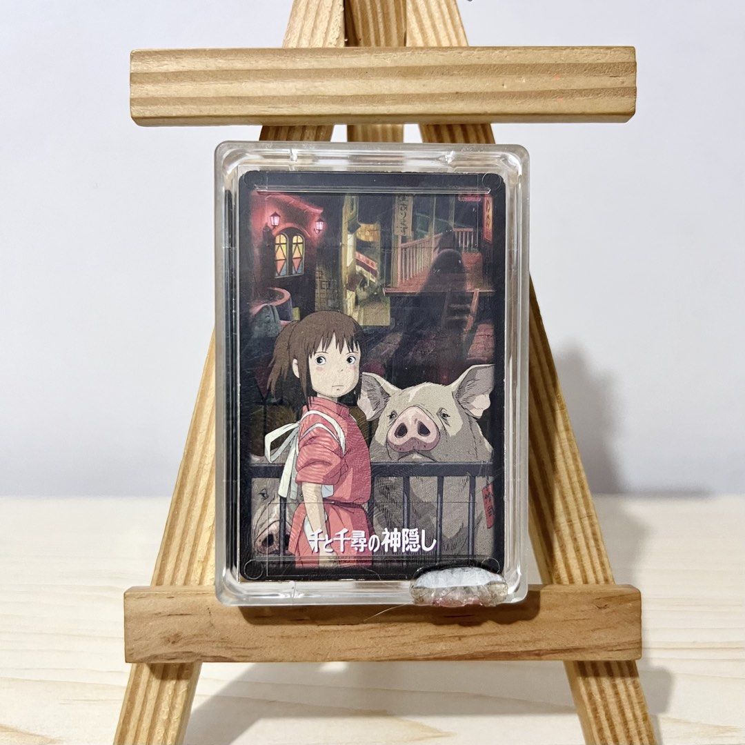 Studio Ghibli Spirited Away Playing Cards - Php 450 NOTE: used condition, plastic storage w/ flaws (Category: Character Goods) located in Davao. Submitted by pandorastoybox (Listing ID 1470680534, Image 3). Description: Studio Ghibli Spirited Away Playing Cards - Php 450 NOTE: used condition, plastic storage w/ flaws.