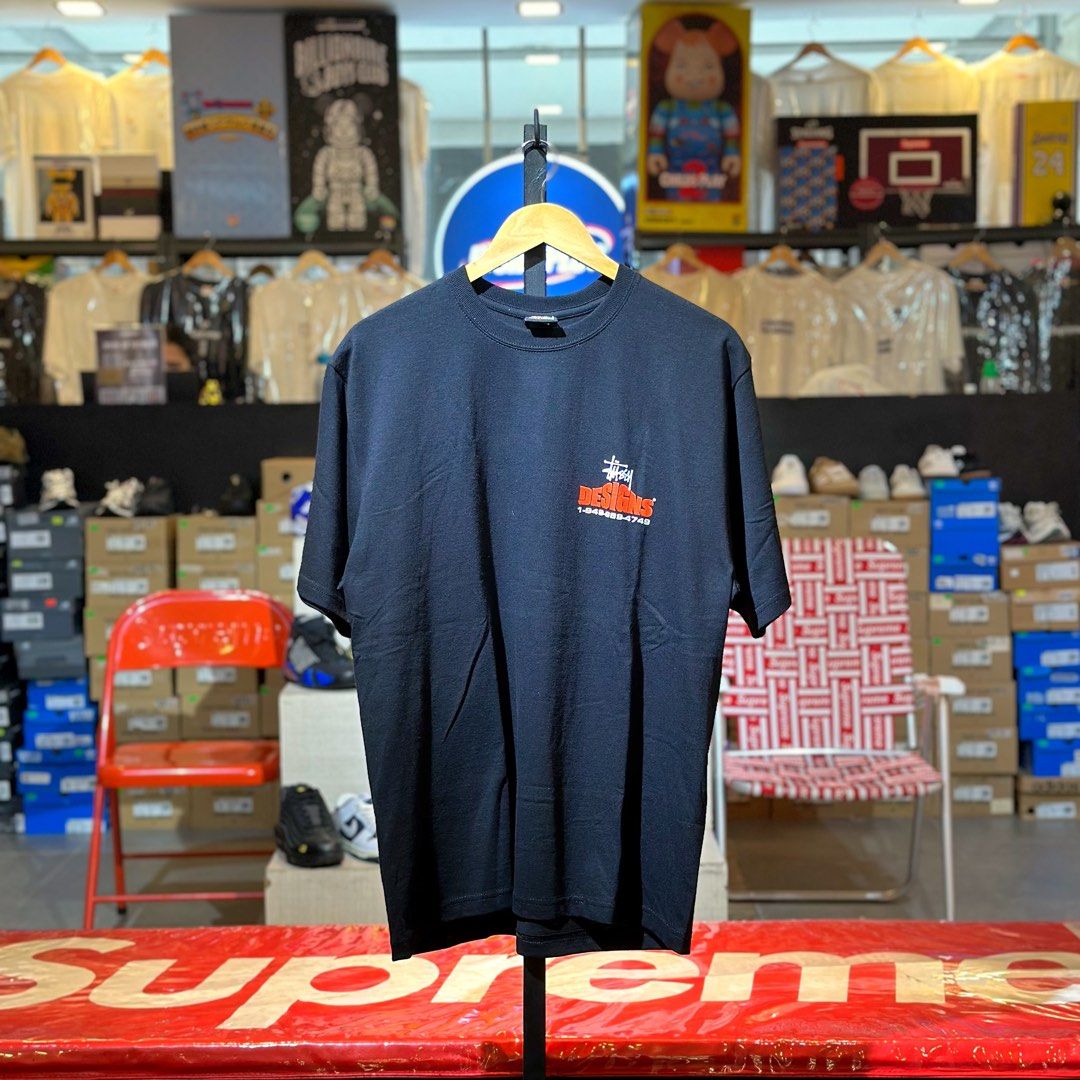 Stussy Designs Tee Black (Category: Tshirts & Polo Shirts ) located in Quezon City. Submitted by inside_plug (Listing ID 1470588529, Image 2). Description: For Sale Stussy Designs Tee Black - Medium Brandnew Dm us to purchase.