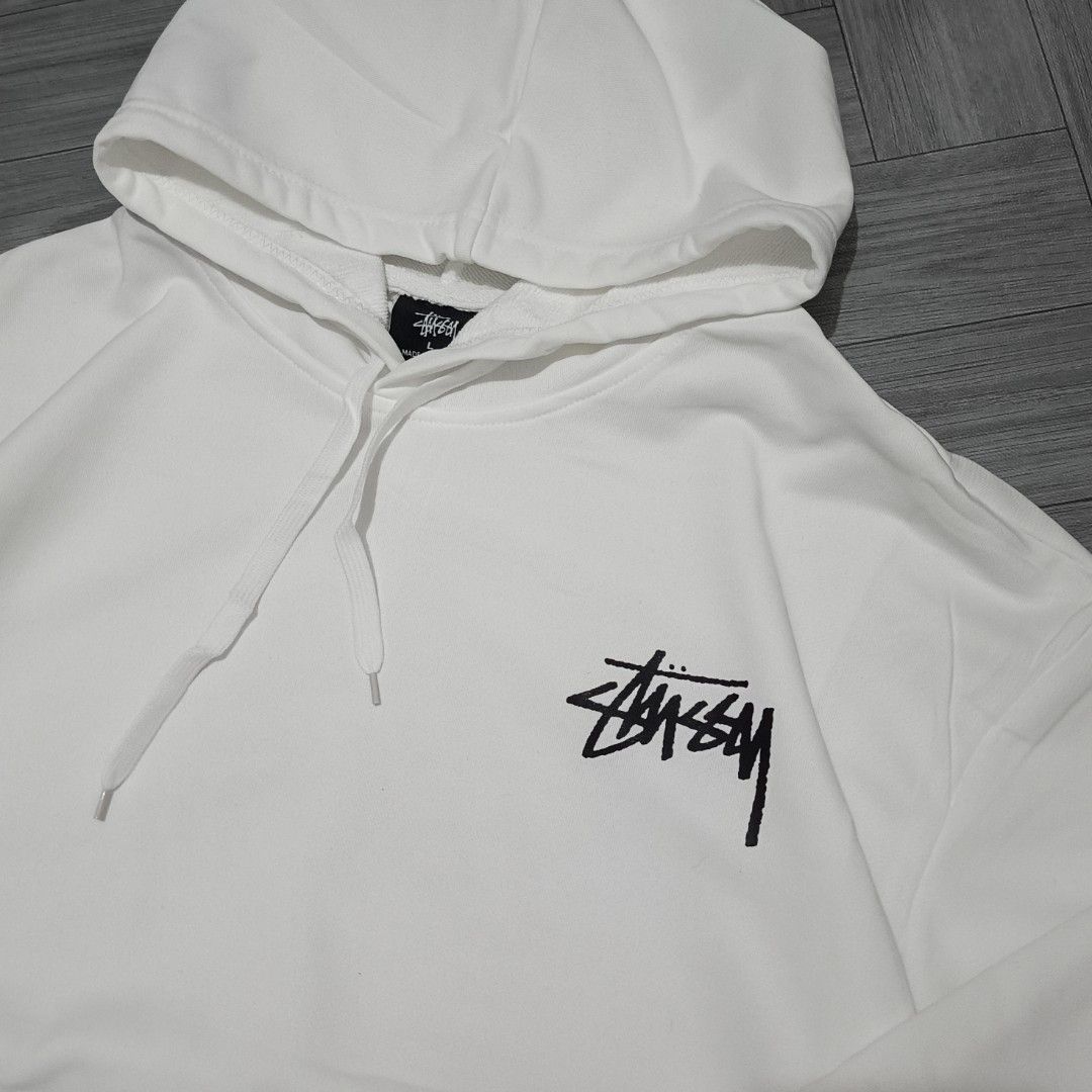 Stussy IST Posse Hoodie (Category: Coats, Jackets and Outerwear) located in Bay. Submitted by ndrwthrift (Listing ID 1470661949, Image 2). Description: Stussy IST Posse Hoodie (Boxy Type) Condition - 10/10 Size - L (fits Medium) Dimes - L 26" W 23" Color Rate - 10/10 Issue - NONE as new *meet up or shipping via lalamove (buyer's expense) *can ship nationwide via j&t.