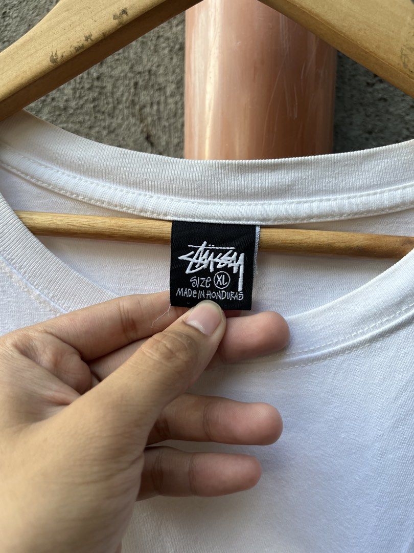 Stussy mercury shirt (Category: Tshirts & Polo Shirts ) located in San Simon. Submitted by wegintal (Listing ID 1470640422, Image 3). Description: Stussy mercury Off/legit 23 x 29 issue: hairlines/cracks, stains needs wash ₱650 shipped.