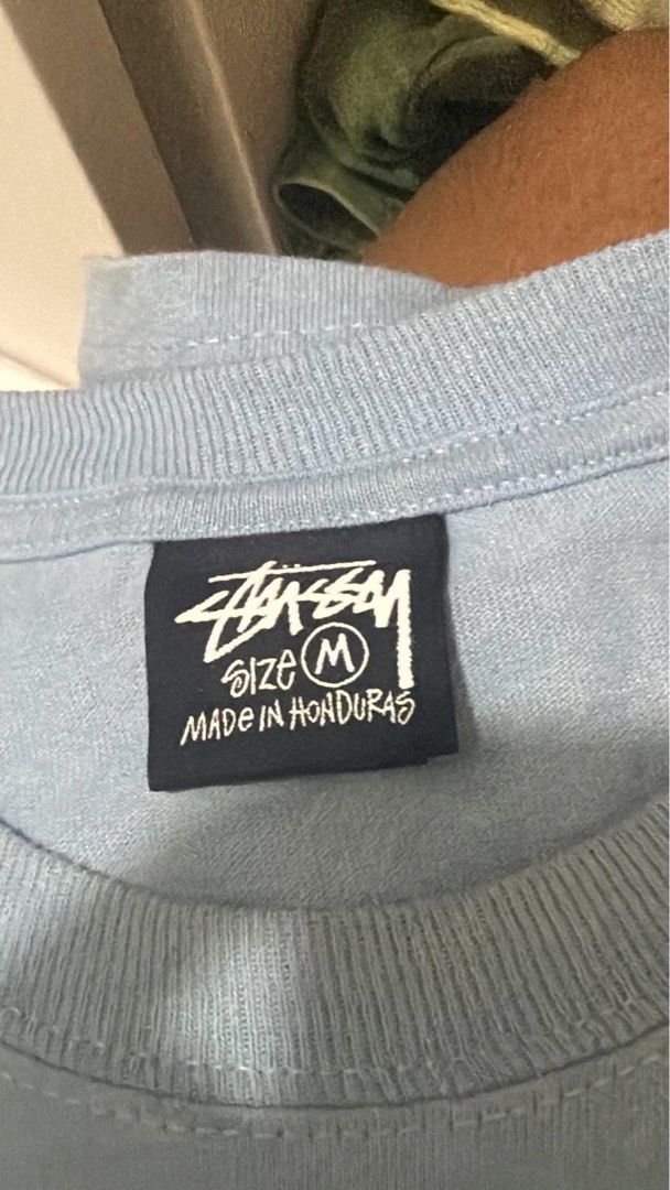 Stussy tao tao (Category: Formal Shirts) located in Manila. Submitted by thriftykoldong (Listing ID 1470562882, Image 2). Description: Stussy size med No issue Used once perso item 21.5 x 28 .