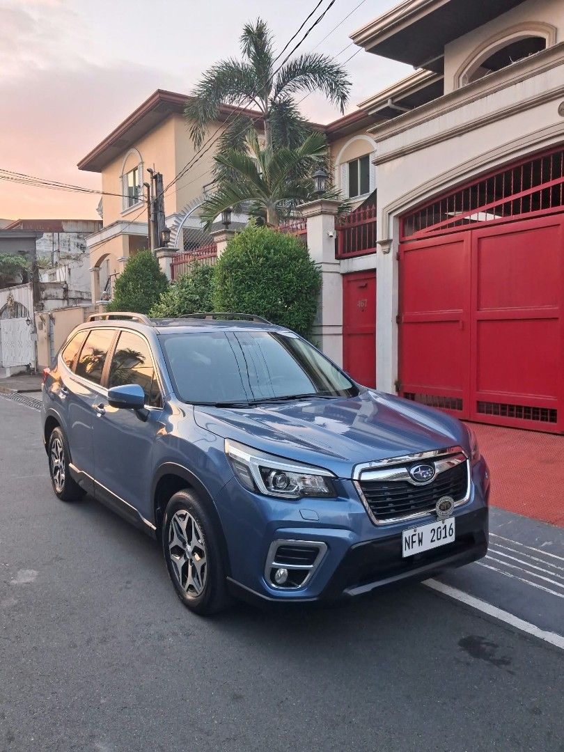 Subaru Forester 2.0i Eyesight Auto (Category: Used Cars) located in Manila. Submitted by jrfs11 (Listing ID 1470564409, Image 1). Description: Selling our almost new 2019 Subaru Forester 2.0i-L Eyesight. Strong,reliable and fuel efficient 2.0 gas engine. Smooth shifting Automatic Transmission Symmetrical AWD Mileage is only at 36tkm Very slightly used Bring a mechanic and scanner. Casa maintained Never been in any accident Never flooded Always pa