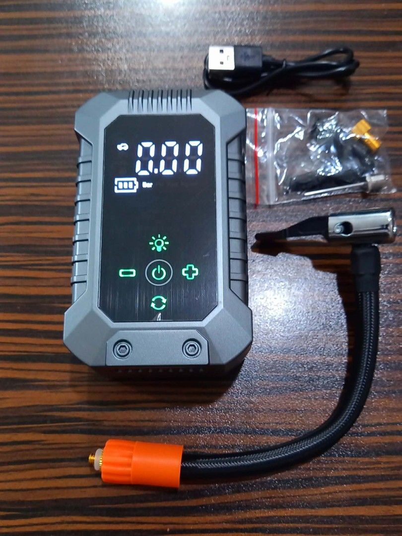 SUITU Portable Tire Inflator (Category: Other Sports Equipment and Supplies) located in Antipolo. Submitted by fastlane8moto (Listing ID 1470726087, Image 3). Description: SUITU Wireless Tire Inflator QUALITY PREMIUM BUILT BRANDED 2026 /Release Full Specifications FB BUSINESS PAGE MOTO D TECHZONE CDM 💯ORIGINAL, SURE UNIT, SURE BRAND NEW, NO MAGIC. NO FAKES NO COPY For other products visit FB BUSINESS PAGE Moto D TechZone Imported item price is s