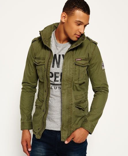 Superdry Army Green Field Jacket (Category: Coats, Jackets and Outerwear) located in Pasig City. Submitted by driplocale (Listing ID 1470681263, Image 2). Description: Superdry Army Green Field Jacket Condition 9.5/10 (Pristine Condition✨) Size: Small Chest Width: 19.5inches Shoulder Width: 17.5inches Length (Shoulder to Hem): 30inches.