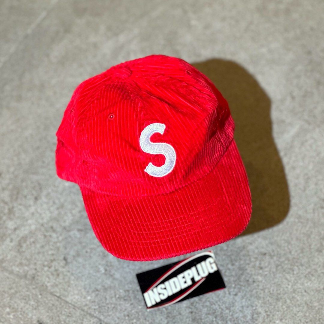 Supreme FW26 Corduroy S Logo 6 Panel Cap Red (Category: Caps & Hats) located in Quezon City. Submitted by inside_plug (Listing ID 1470589474, Image 2). Description: For Sale Supreme FW26 Corduroy S Logo 6 Panel Red Brandnew Dm us to purchase.
