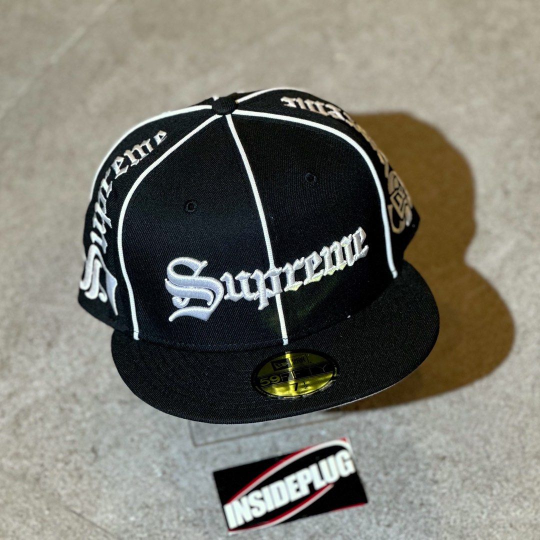 Supreme FW26 Piping Script New Era Black (Category: Caps & Hats) located in Quezon City. Submitted by inside_plug (Listing ID 1470589009, Image 2). Description: For Sale Supreme FW26 Piping Script New Era 7 1/2 Brandnew Dm us to purchase.