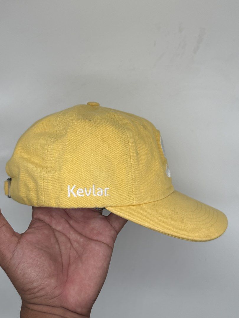 Supreme Kevlar Denim S Logo 6 Panel Cap (Category: Caps & Hats) located in Bayambang. Submitted by true.jaymer_archive (Listing ID 1470677009, Image 2). Description: Supreme Kevlar Denim S Logo 6 Panel Cap AUTHENTIC 💯 NO ISSUE.