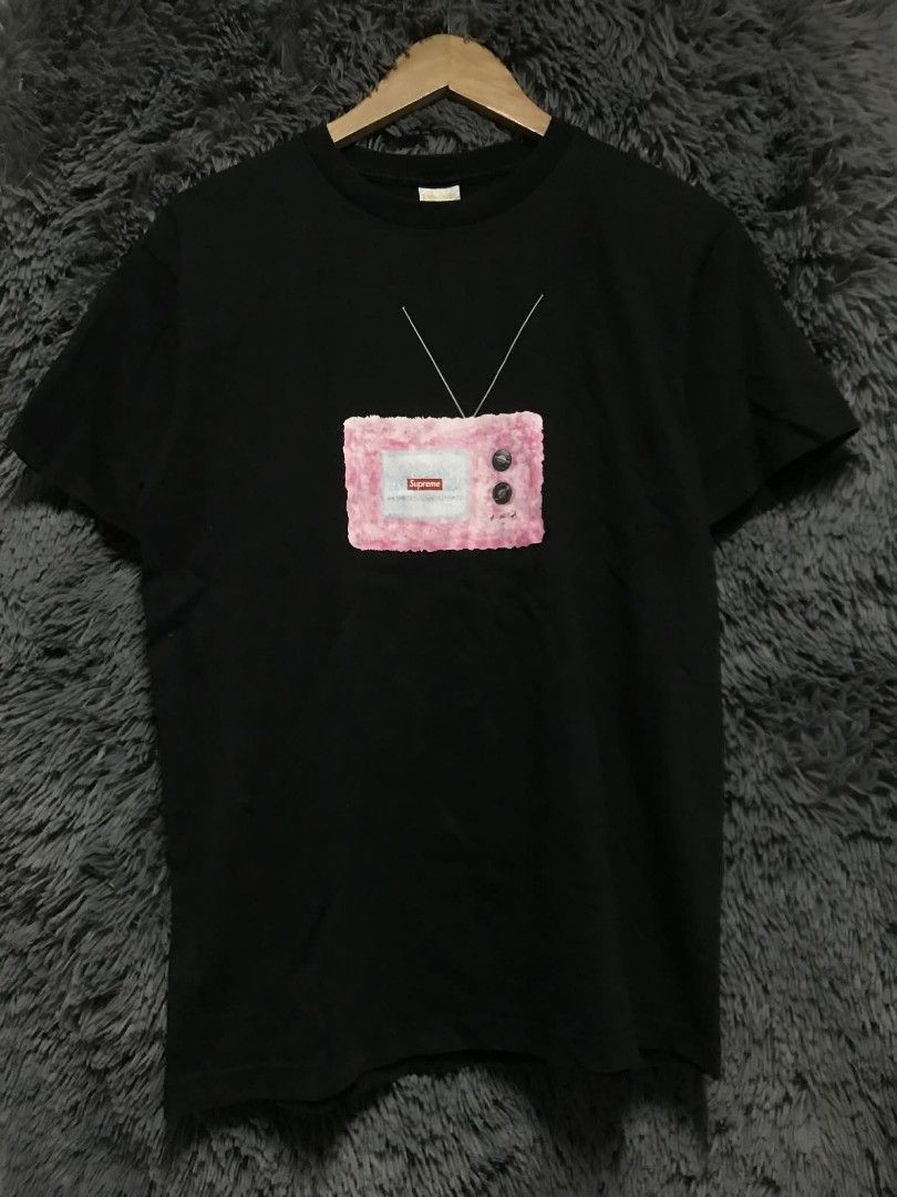 Supreme Radio Tee (Category: Activewear) located in Manila. Submitted by thrift_marvs (Listing ID 1470724002, Image 1). Description: SUPREME RADIO TEE Excellent Condition No Issue Size Medium Width 19 Length 27 280 PLUS SHIPPING FEE ONLY.