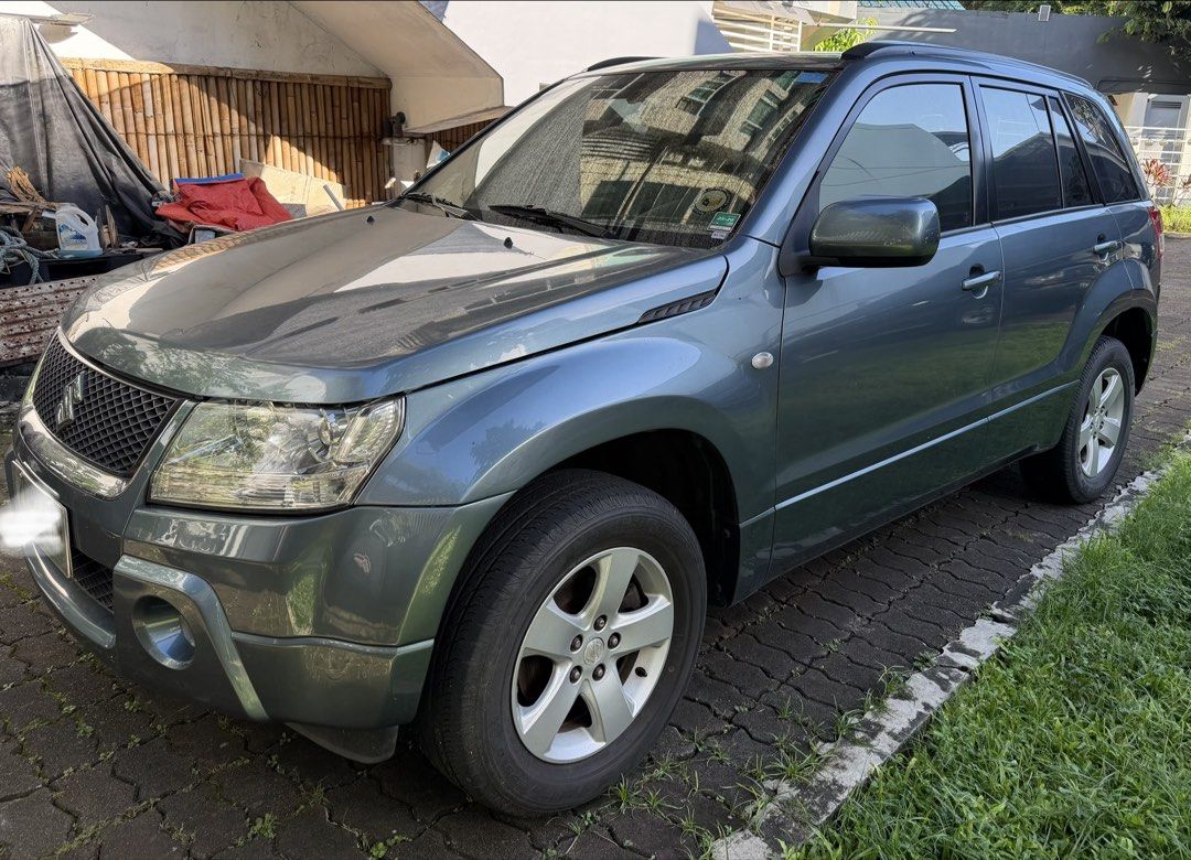 Suzuki Grand Vitara 4x4 Auto (Category: Used Cars) located in Manila. Submitted by cleerie (Listing ID 1470570428, Image 3). Description: Owner driven 1st/original owner Casa maintained until 2023, thereafter private garage Mileage 84,028 Recently changed tail light Last change oil Jan 2026 Bagong gawa ibaba Feb 2026.