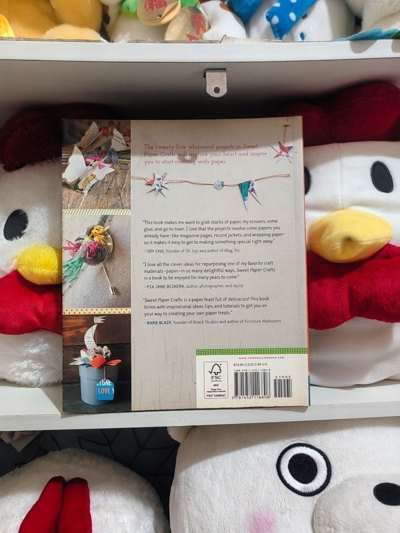 Sweet Paper Crafts DIY Art Projects Ideas Book (Category: Art & Prints) located in San Jose del Monte. Submitted by chimkenugets (Listing ID 1470664182, Image 2). Description: .