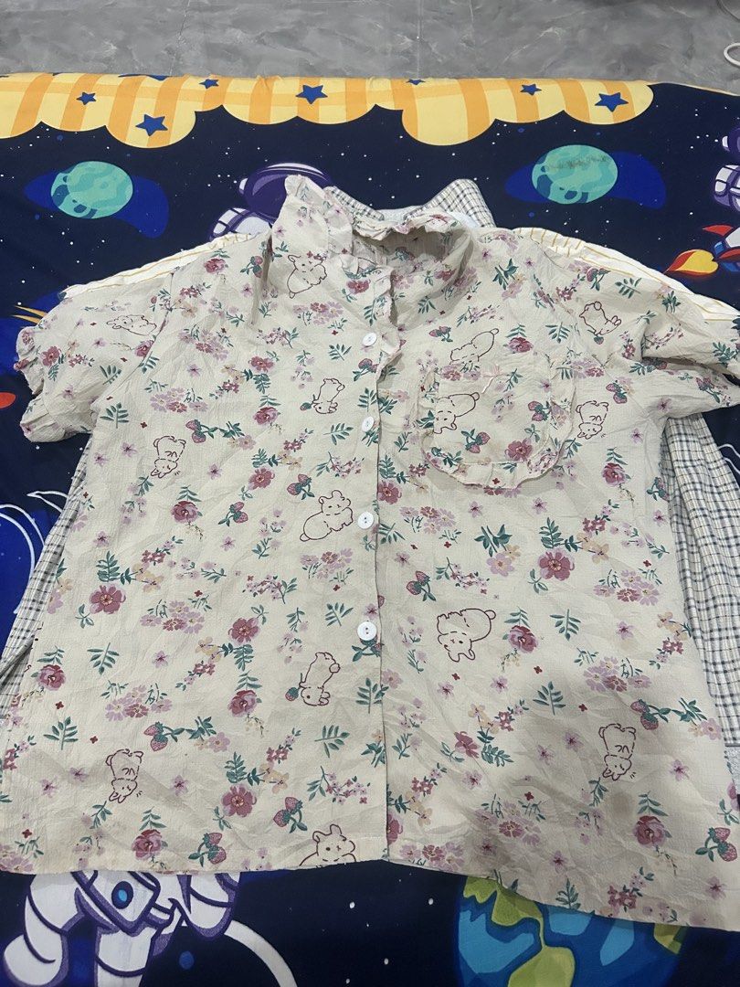 TAKE ALL CUTESY TOPS (Category: Others Tops) located in General Trias. Submitted by dreange (Listing ID 1470658707, Image 3). Description: 10 CUTESY TOPS FOR 299 pwede tingi pm lang, price varies if tingi size varies to small, meduim, & xl.