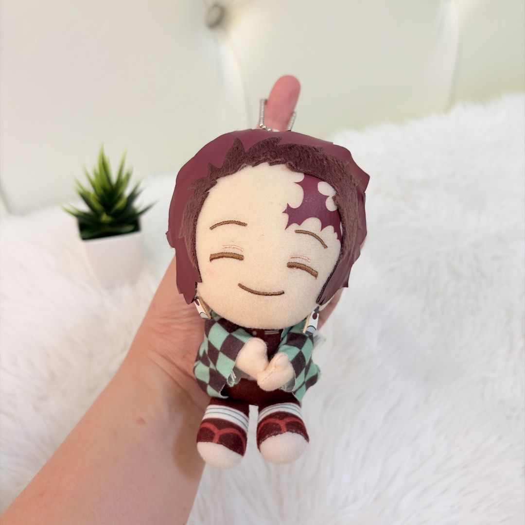 Tanjiro Kamado (Demon Slayer) Plush Charm (Category: Plushies & Soft Toys) located in Bulacan. Submitted by chibitomo.nook (Listing ID 1470581703, Image 1). Description: ✿ pls manage your expectations, as these are surplus items (˶ᵔ ᵕ ᵔ˶) wysiwyg. first to pay basis mop: gcash/bank transfer ship via jnt starts @54 📍pampanga .