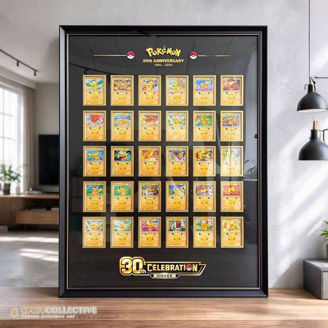 Custom Trading Card Display Frame | Pokémon, One Piece & More, Toys ...