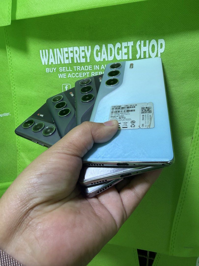 Tecno Camon 40 8+5/256 (Category: Android Others) located in San Juan City. Submitted by wainefreygadgetshop (Listing ID 1470671771, Image 3). Description: Tecno Camon 40 8+5/256 (PLEASE SEARCH MO NALANG FULL SPECS) ALL GOODS AT WORKING NO REPAIR HISTORY NO HIDDEN ISSUE GAMING PHONE PEDE PANG BACK UP PHONE SCREEN TESTED SIGNAL TESTED CAMERA SOBRANG LINAW HONEST ISSUE ILALAGAY SA NOTE KUNG MERON MAN PARA AWARE KA! MAKINIS PEDE SA MAARTE 100% SMOOT