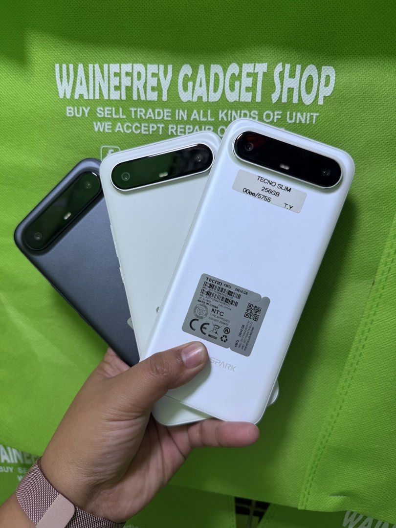 Tecno Spark Slim (Category: Android Others) located in San Juan City. Submitted by wainefreygadgetshop (Listing ID 1470670678, Image 1). Description: Tecno Spark Slim 8/256 (PLEASE SEARCH MO NALANG FULL SPECS) ALL GOODS AT WORKING NO REPAIR HISTORY NO HIDDEN ISSUE GAMING PHONE PEDE PANG BACK UP PHONE SCREEN TESTED SIGNAL TESTED CAMERA SOBRANG LINAW HONEST ISSUE ILALAGAY SA NOTE KUNG MERON MAN PARA AWARE KA! MAKINIS PEDE SA MAARTE 100% SMOOTH TEST