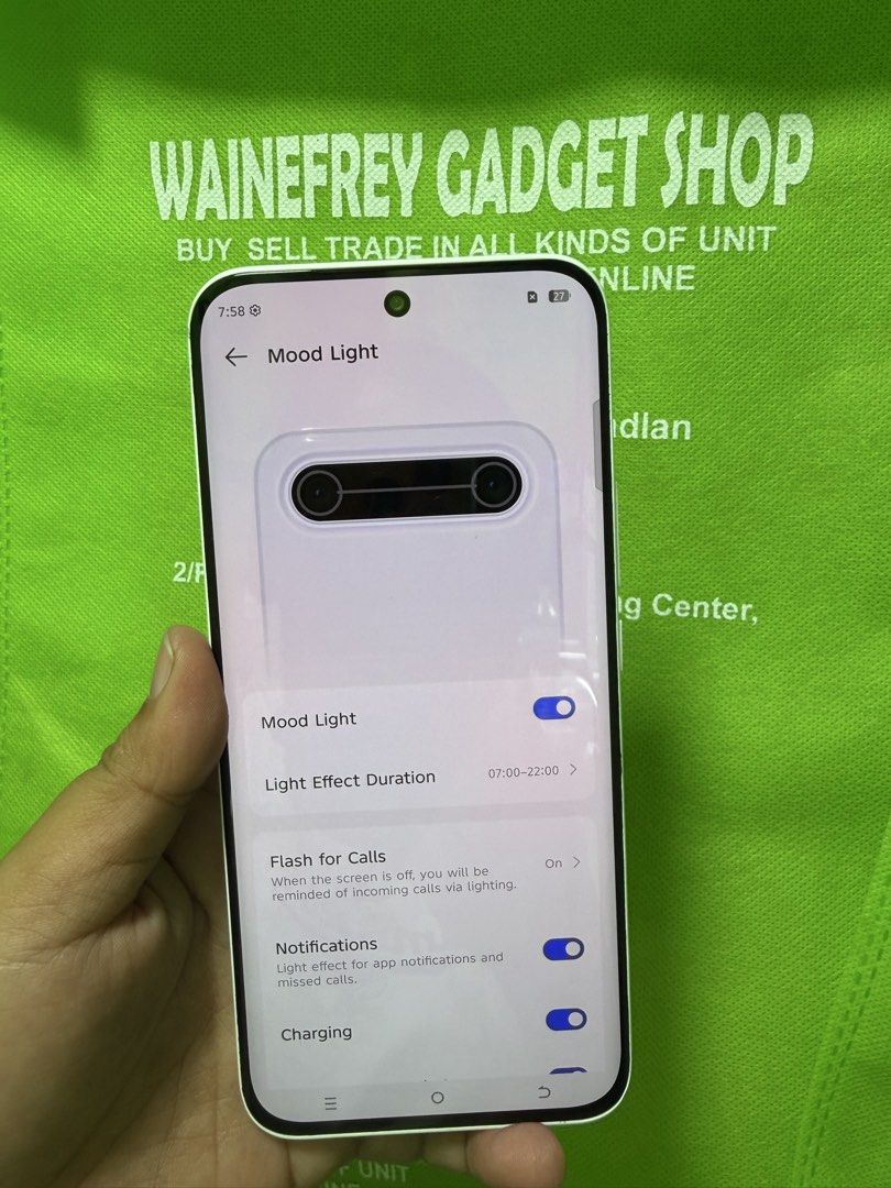 Tecno Spark Slim (Category: Android Others) located in San Juan City. Submitted by wainefreygadgetshop (Listing ID 1470670678, Image 2). Description: Tecno Spark Slim 8/256 (PLEASE SEARCH MO NALANG FULL SPECS) ALL GOODS AT WORKING NO REPAIR HISTORY NO HIDDEN ISSUE GAMING PHONE PEDE PANG BACK UP PHONE SCREEN TESTED SIGNAL TESTED CAMERA SOBRANG LINAW HONEST ISSUE ILALAGAY SA NOTE KUNG MERON MAN PARA AWARE KA! MAKINIS PEDE SA MAARTE 100% SMOOTH TEST