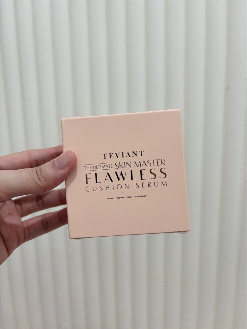 TEVIANT FLAWLESS CUSHION SERUM REFILL (Category: Makeup) located in Antipolo. Submitted by prettymomma_ (Listing ID 1470642230, Image 1). Description: TEVIANT THE ULTIMATE SKIN MASTER FLAWLESS CUSHION SERUM (REFILL ONLY) Available Shade/s: Eggshell (Light3) Shortcake (Light2.5) Brandnew. Sealed. Original price is ₱545 Selling for ₱399 only.