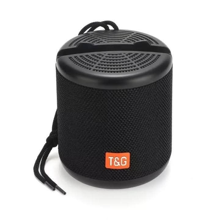 T&G Bluetooth Speaker Wireless (Category: Soundbars, Speakers & Amplifiers) located in Cebu City. Submitted by gracemarvin06 (Listing ID 1470560019, Image 3). Description: T&G 356 TWS HI-FI Portable Wireless with Phone Holder and Hand Strap Bluetooth Multi Mode Speaker FOR ONLY ₱450 🥳🥳 ✅With FM function, can search radio station broadcast automatically. ✅With HI-FI speaker, to make sure the clear and bright sound. ✅Support USB card , play MP3 f