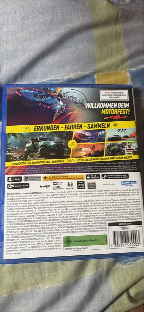 The Crew Motorfest PS5 Game Ubisoft (Category: PlayStation) located in Pasig City. Submitted by marieljanequerido14 (Listing ID 1470662317, Image 3). Description: The Crew Motorfest - 1500.