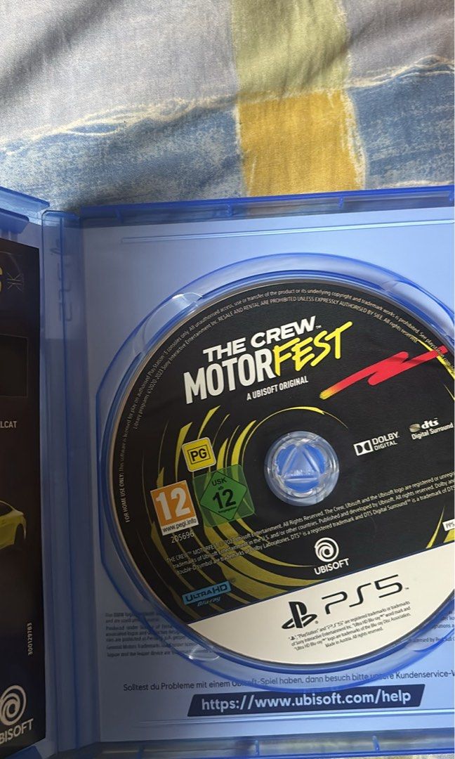 The Crew Motorfest PS5 Game Ubisoft (Category: PlayStation) located in Pasig City. Submitted by marieljanequerido14 (Listing ID 1470662317, Image 2). Description: The Crew Motorfest - 1500.