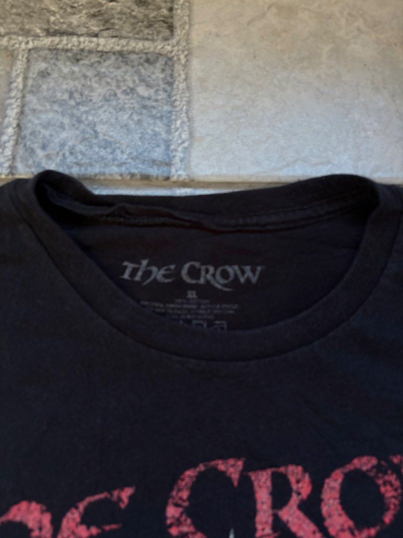 The Crow “Crow Eyed Logo” Tee (Category: Tshirts & Polo Shirts ) located in Calamba. Submitted by manila.fits (Listing ID 1470641001, Image 3). Description: The Crow “Crow Eyed Logo” Tee XL Width 23.5 Length 28 In pristine condition .