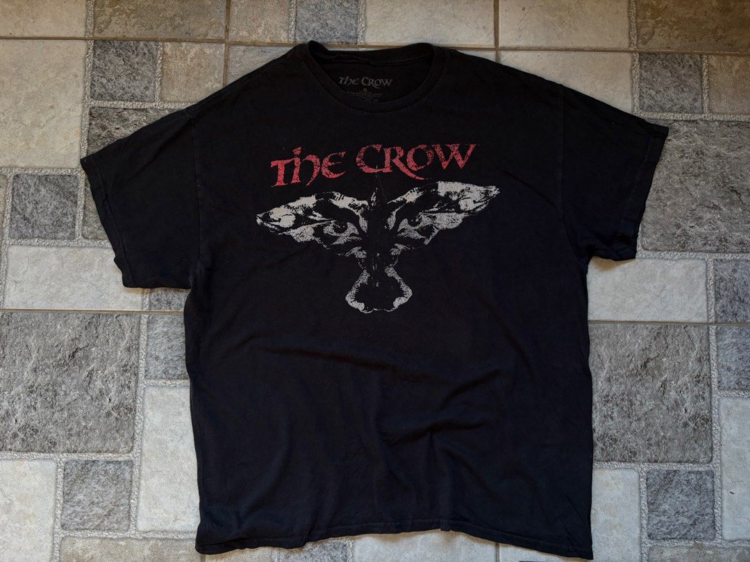 The Crow “Crow Eyed Logo” Tee (Category: Tshirts & Polo Shirts ) located in Calamba. Submitted by manila.fits (Listing ID 1470641001, Image 1). Description: The Crow “Crow Eyed Logo” Tee XL Width 23.5 Length 28 In pristine condition .