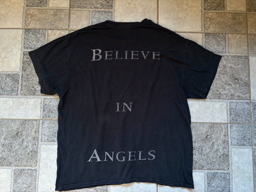 The Crow "Crow Eyes Logo" Tee (Category: Tshirts & Polo Shirts ) located in Manila. Submitted by nofits.garments (Listing ID 1470664003, Image 3). Description: The Crow "Crow Eyes Logo" Tee XL Width 23.5 Length 28 In pristine condition.