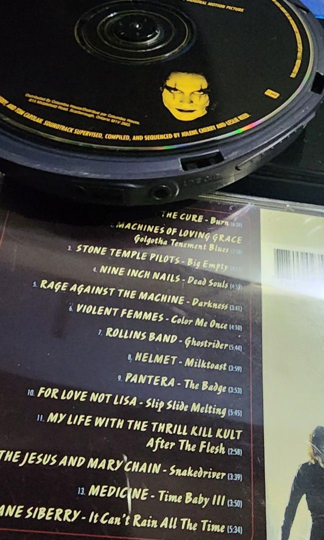 The Crow OST (Category: CDs & DVDs) located in Paranaque City. Submitted by storagemnl (Listing ID 1470663751, Image 2). Description: The Crow OST PHP 450+SF #StorageMNL.