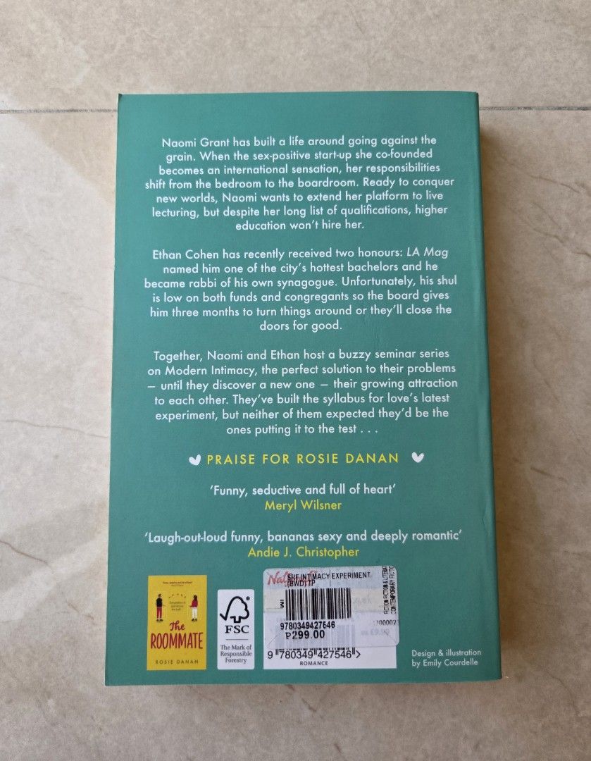The Intimacy Experiment (Category: Storybooks) located in Cebu City. Submitted by samshine.crfts (Listing ID 1470639513, Image 2). Description: LAST PRICE Condition in pictures Loc: Lapu-lapu city Cebu Mod: Jnt, or maxim for areas within metro Cebu Mop: Gcash/BPI.