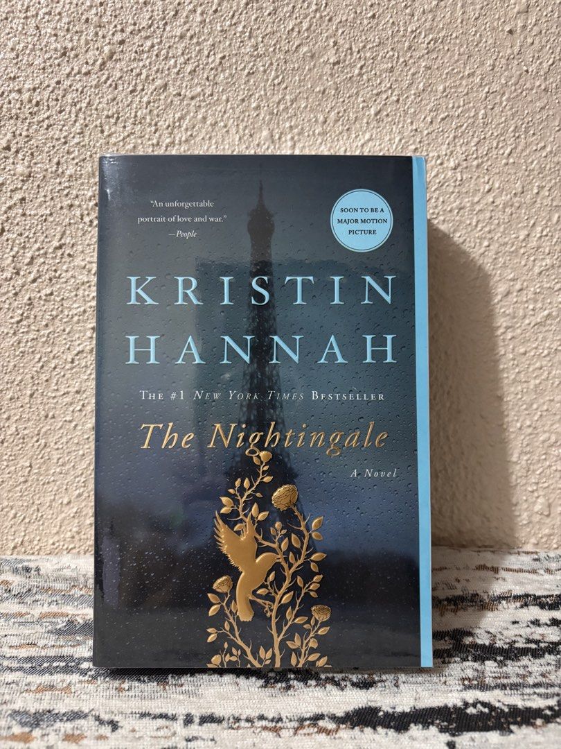 The Nightingale by Kristin Hannah (Category: Storybooks) located in Caloocan City. Submitted by boldstorm-6421 (Listing ID 1470731218, Image 1). Description: - Title: The Nightingale by Kristin Hannah - Format: Paperback (St. Martin's Griffin edition) - Condition: Brand new, unopened, and still in original plastic shrink-wrap - Genre: Bestselling historical fiction (WWII France) - Price Tag: Original Fully Booked price tag of ₱999.00 still attach