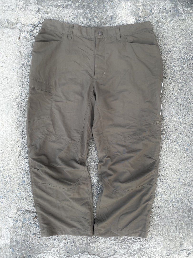 The North Face Nylon Trek Pants (Category: Activewear) located in Davao. Submitted by vanthriftfinds5 (Listing ID 1470643168, Image 1). Description: •Size: 36 on waist tag •Length: 36.5 •Hem: 9 Issue: have scratch on waist side (see last picture) but overall are in Good condition Color rate: 9.8/10 DM TO PURCHASE.📩 🏙️ Location: Davao City 8000 📌Shipping Nationwide. Payment First Basis. No COD. Can provide ids and vouch for your safety. Mode of