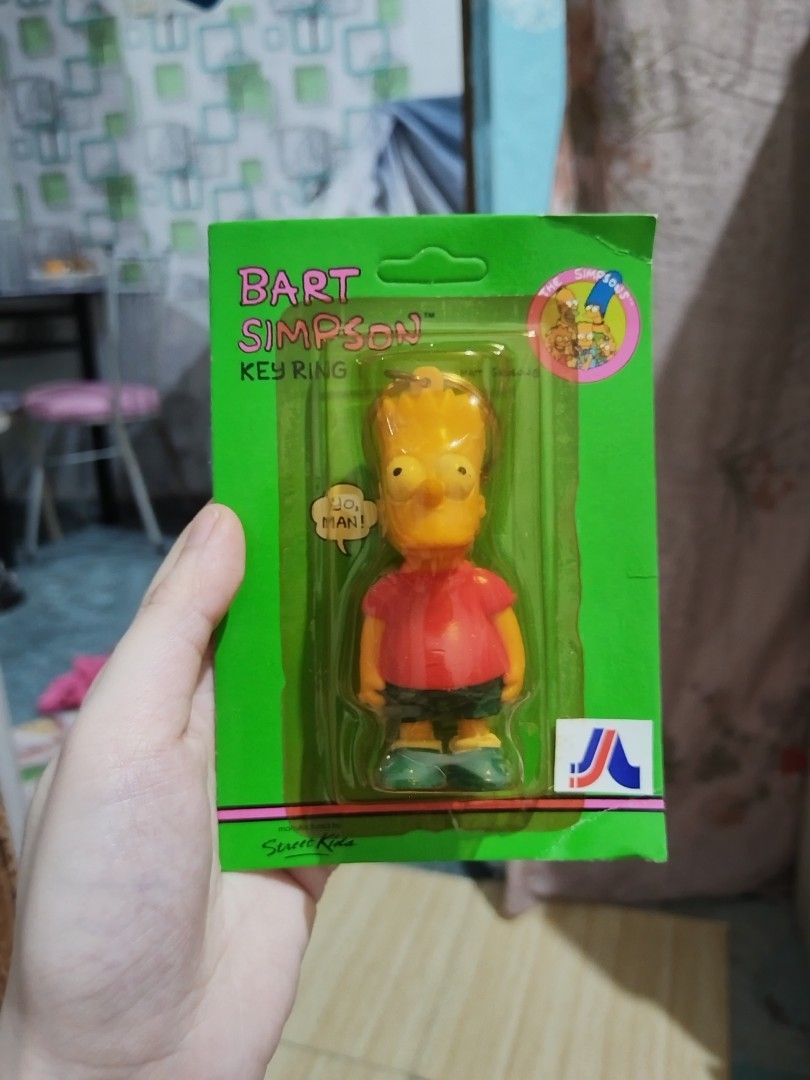 The Simpson Bart Simpson Keychain (Category: Action & Battle Toys) located in Manila. Submitted by trixie1996 (Listing ID 1470670700, Image 1). Description: For sale Delivery via Jnt Grab Lalamove Gogoexpress Location San Juan manila Pickup are available Pm me if you're interested thankyou.
