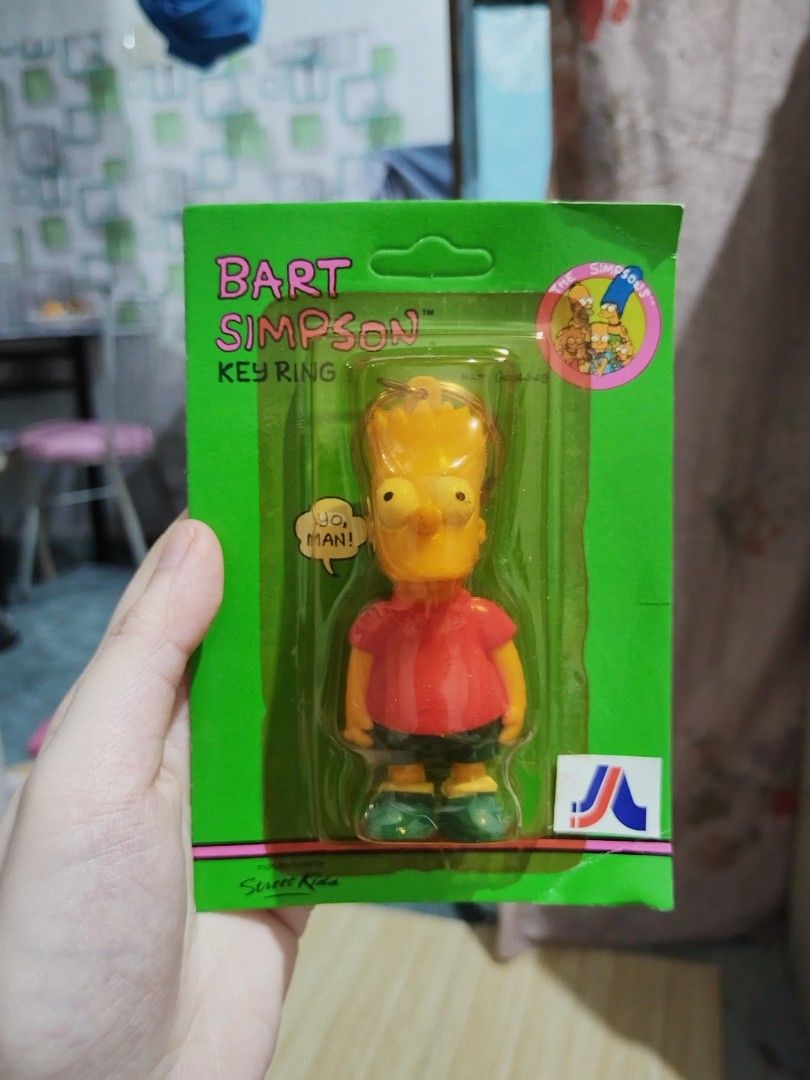 The Simpson Bart Simpson Keychain (Category: Action & Battle Toys) located in Manila. Submitted by trixie1996 (Listing ID 1470670700, Image 2). Description: For sale Delivery via Jnt Grab Lalamove Gogoexpress Location San Juan manila Pickup are available Pm me if you're interested thankyou.