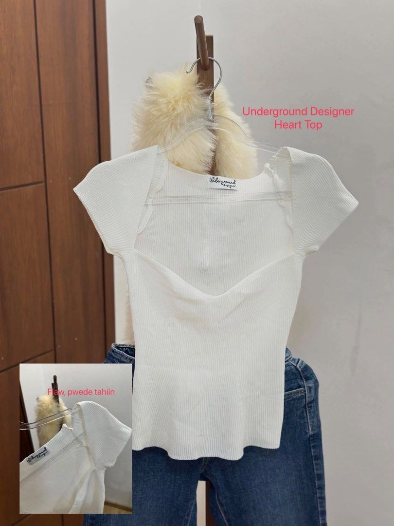 The Underground Designer Sweetheart top (Category: Others Tops) located in Abucay. Submitted by lovedby_shey (Listing ID 1470653655, Image 2). Description: Have one minor flaw pwede tahiin.
