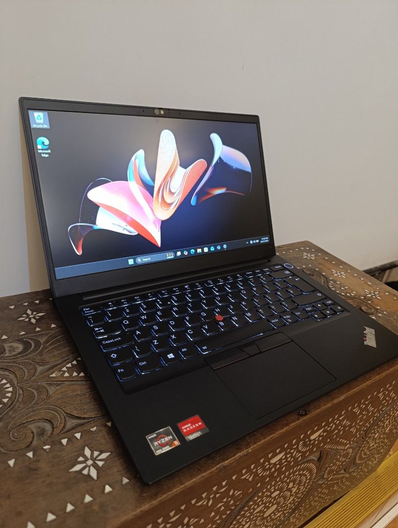 ThinkPad E14 ryzen 5 4500u (Category: Laptops & Notebooks) located in Muntinlupa City. Submitted by mistakyle (Listing ID 1470725266, Image 1). Description: Lenovo ThinkPad E14 gen 2 💼MS Office and Windows 11 activated ⭐Good condition, No hidden issues, slight signs of use - Processor: AMD Ryzen 5 4500U - Graphics: Radeon Vega Mobile Graphics - Memory: 8GB RAM -Storage: 256GB storage Inclusions: Type C charger & Carrying sleeve 📍 Pickup locatio