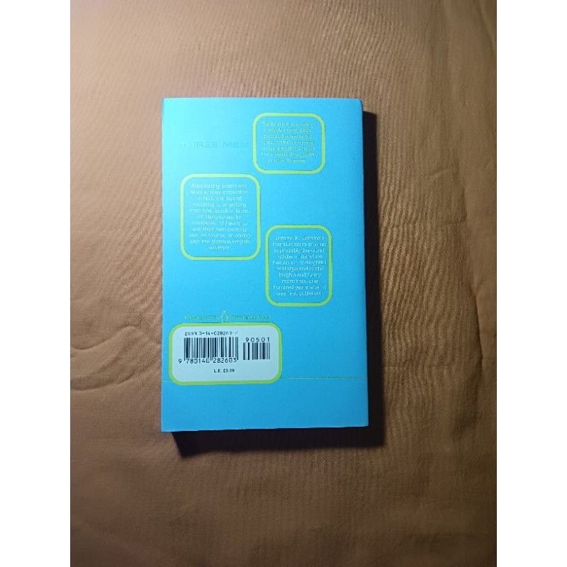 Three Men in a Boat by Jerome K. Jerome (Category: Storybooks) located in La Carlota. Submitted by brightdragon_891870 (Listing ID 1470640995, Image 2). Description: "We agree that we are overworked, and need a rest - A week on the rolling deep? - George suggests the river -" And with the co-operation of several hampers of food and a covered boat, the three men (not forgetting the dog) set out on a hilarious voyage of mishaps up the Thames. When 