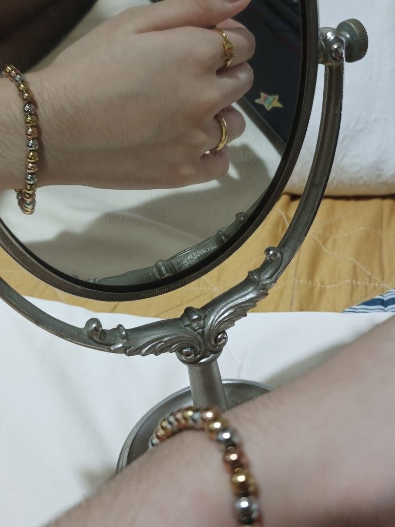 Three-Tone Stainless Steel Bead Bracelet (Category: Bracelets) located in Cavite. Submitted by candielps (Listing ID 1470587776, Image 1). Description: .