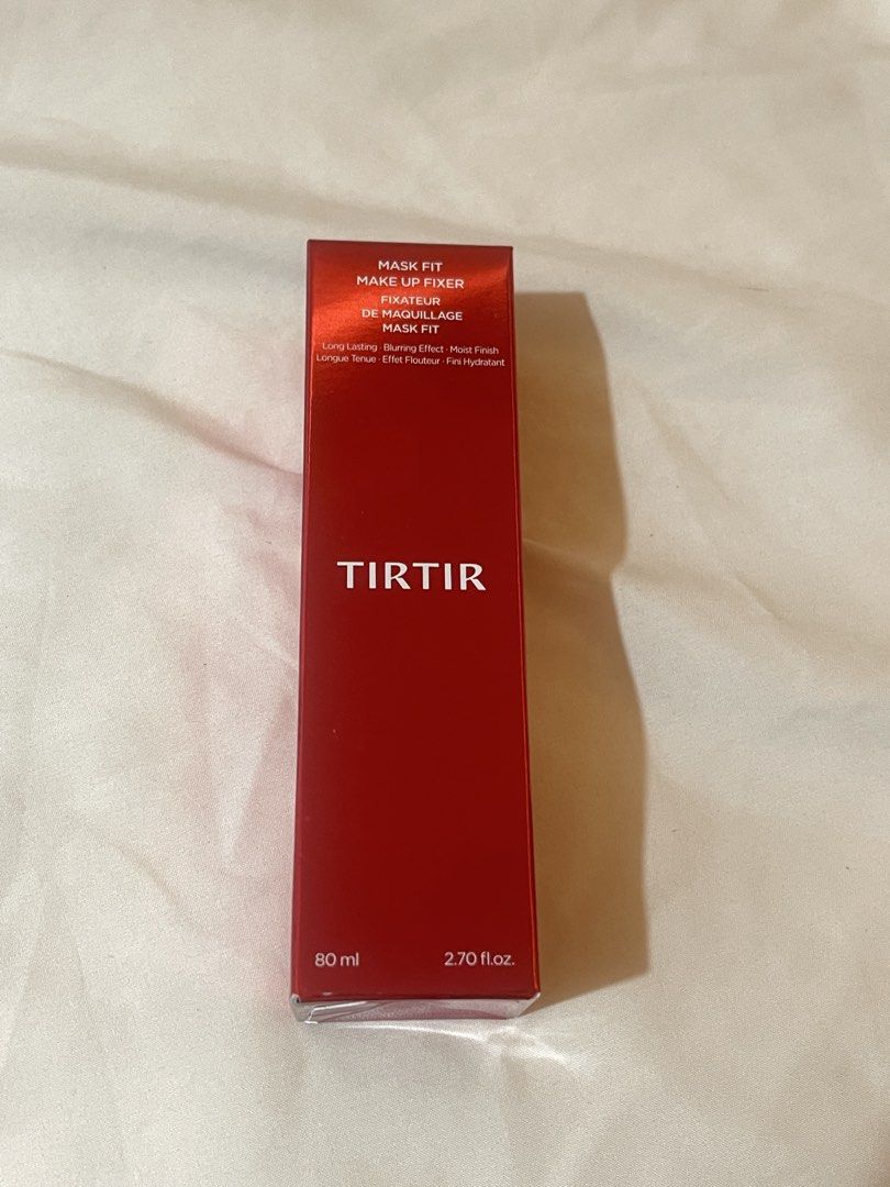 TIRTIR mask fit makeup fixer (Category: Makeup) located in Bacoor. Submitted by cailleshope (Listing ID 1470619632, Image 2). Description: TIRTIR mask fit makeup fixer 80ml ✨ Keeps your makeup fresh and in place for longer! Helps lock in your look with a fine mist for a smooth, long-lasting finish. Perfect for everyday use 💗 .