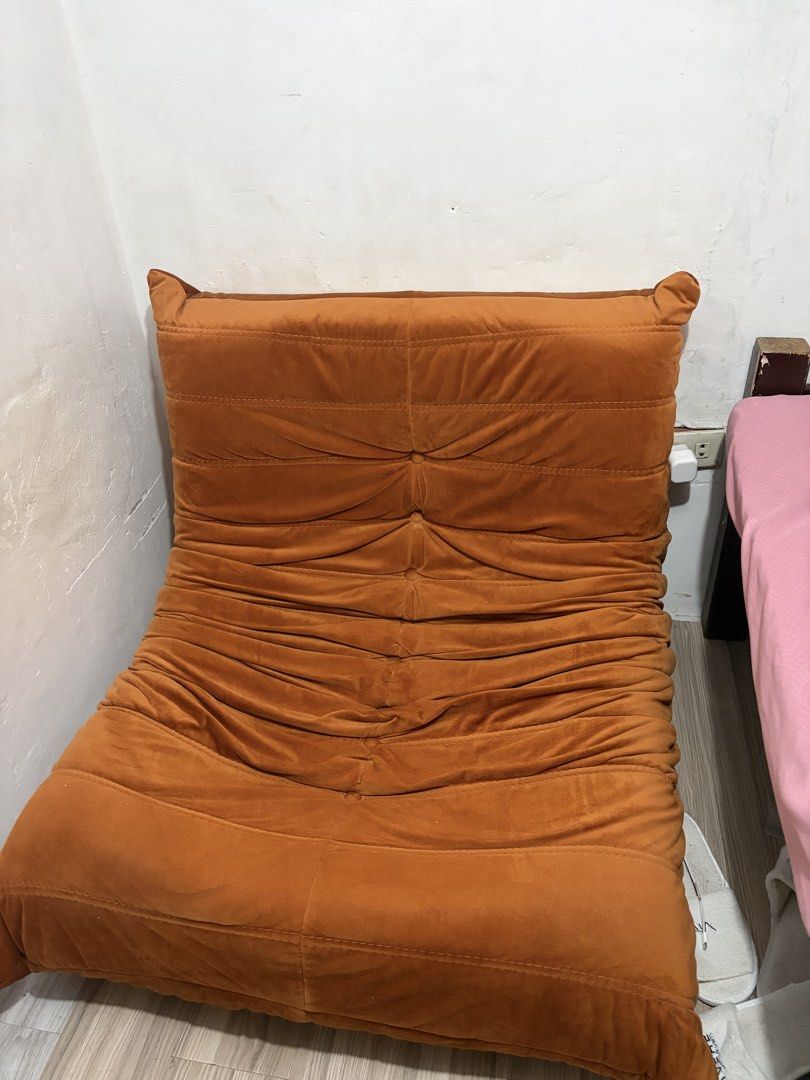 TOGO SOFA (Category: Sofas) located in Santa Rosa. Submitted by angelica_abad (Listing ID 1470662530, Image 2). Description: Good as new. Not really used as chair since i got a sofa set and proper working area. Used more as tambakan ng damit. .