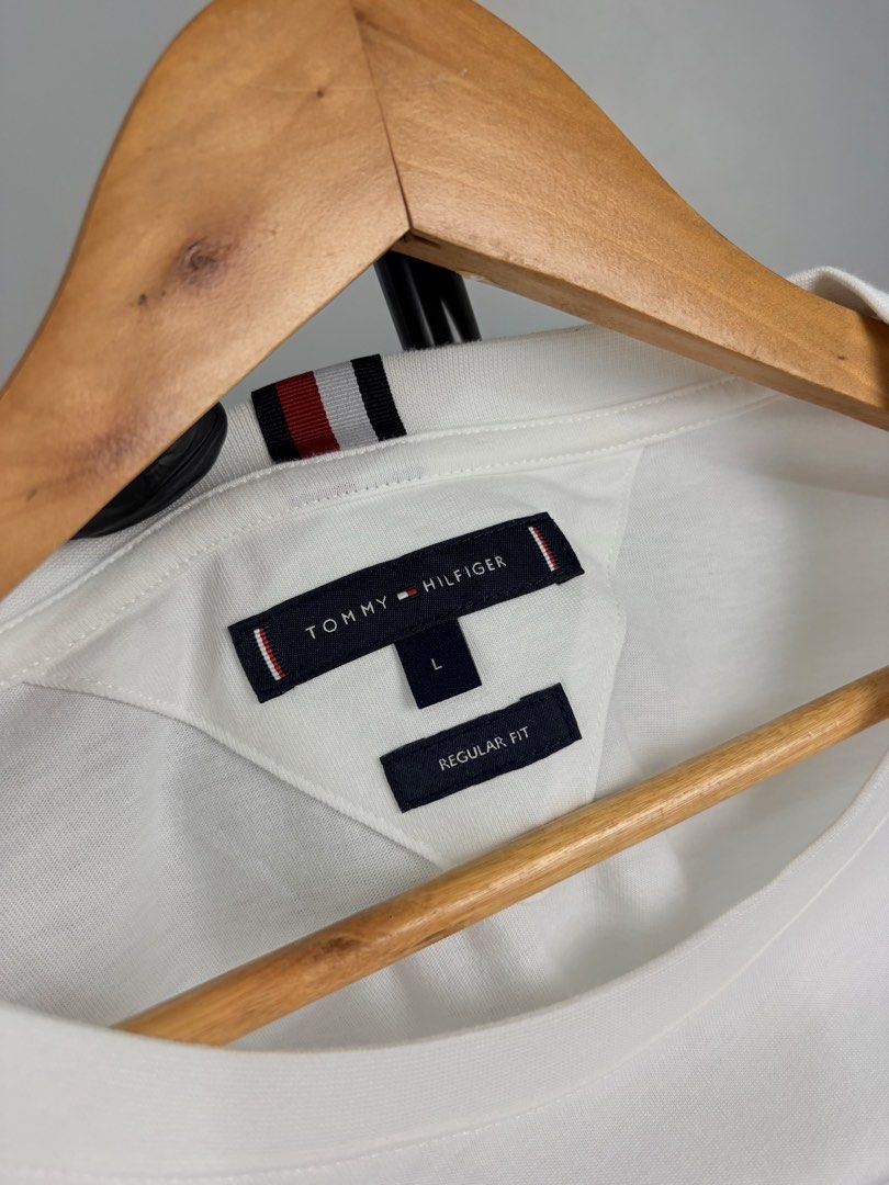 Tom (Category: Tshirts & Polo Shirts ) located in Manila. Submitted by _remyboyz (Listing ID 1470598656, Image 3). Description: Tommy hilfiger Measurement Size:Large Width:22 Lenght:29 Color rate:10/10 Condition:Excellent condition Flaw/Issue:None .