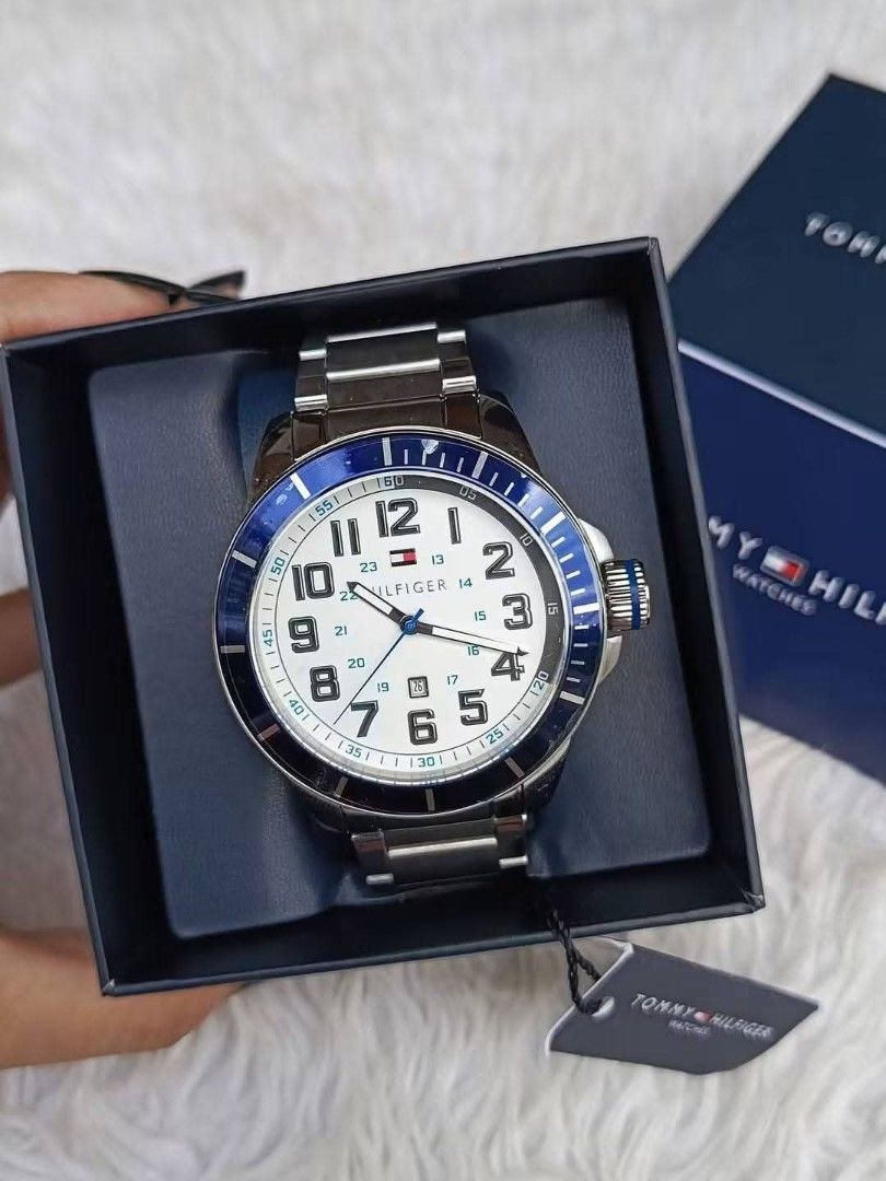 Tommy hilfiger (Category: Men's Watches) located in Cabanatuan. Submitted by Valeriecllctn (Listing ID 1470591179, Image 3). Description: ONHAND ‼️ Tommy Hilfiger Mens Watch 💯Original Authentic from USA 🇺🇸 Tommy Hilfiger Stainless steel 45MM Tommy Hilfiger Stainless steel 42MM Tommy Hilfiger Genuine Leather 45MM Pang Regalo nyo kay Jowabels nyo Ang ggwapo 😎 💌PM ME FOR ORDERS WE SHIP NATIONWIDE.