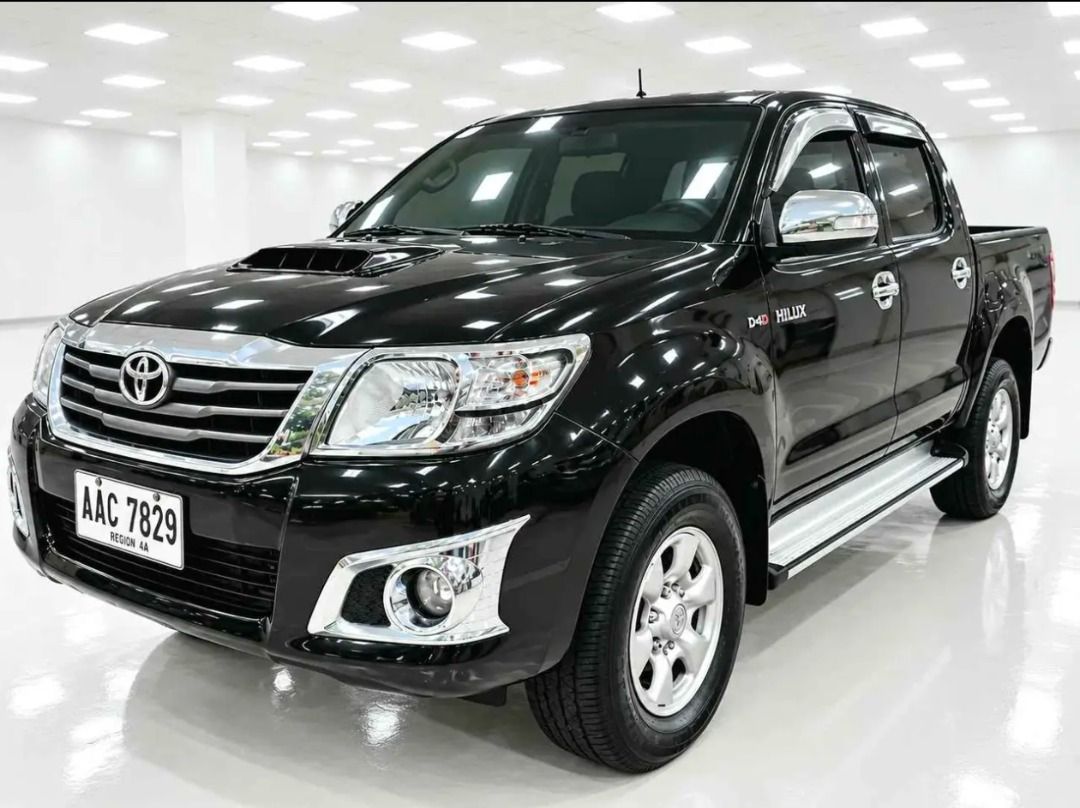 Toyota HILUX E 2.5L 4X2 Manual (Category: Used Cars) located in Caloocan City. Submitted by zealfalcon_105da8 (Listing ID 1467384055, Image 2). Description: Pls read first PASS SA KWENTUHAN AT HM QUESTIONS UNDER YOUR NAME QUESTIONS We prefer direct buyer only pls Not for agent and buy and sell price 2015 Toyota Hilux E manual all power Well maintained no issue Manual transmission Original paint no dents and scratch Real original paint flawless Vi