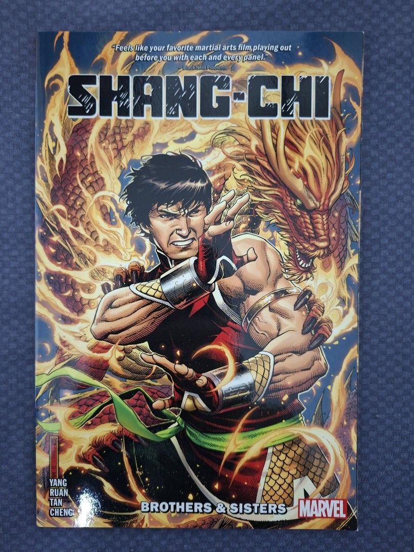 TPB Shang-Chi: Brothers and Sisters. Marvel Comics (Category: Comics & Manga) located in San Fernando. Submitted by silverforest-63a2 (Listing ID 1470666998, Image 1). Description: TPB Shang-Chi Brothers and Sisters. Marvel Comics for 450php Don't hesitate to ask for more photos Mode/s of payment: Gcash or COD/COP (For LBC Only) Delivery: Preferably J&T. Drop-off on Saturdays Delivery Fee: Paid by the buyer.